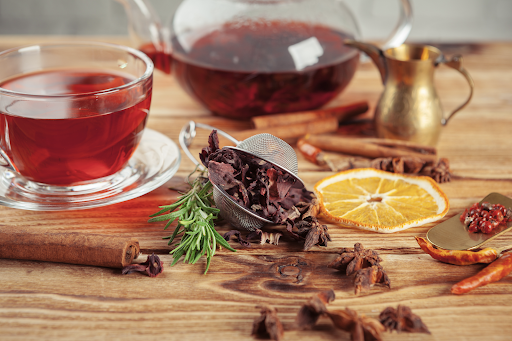 dwie herbaty Pu-Erh