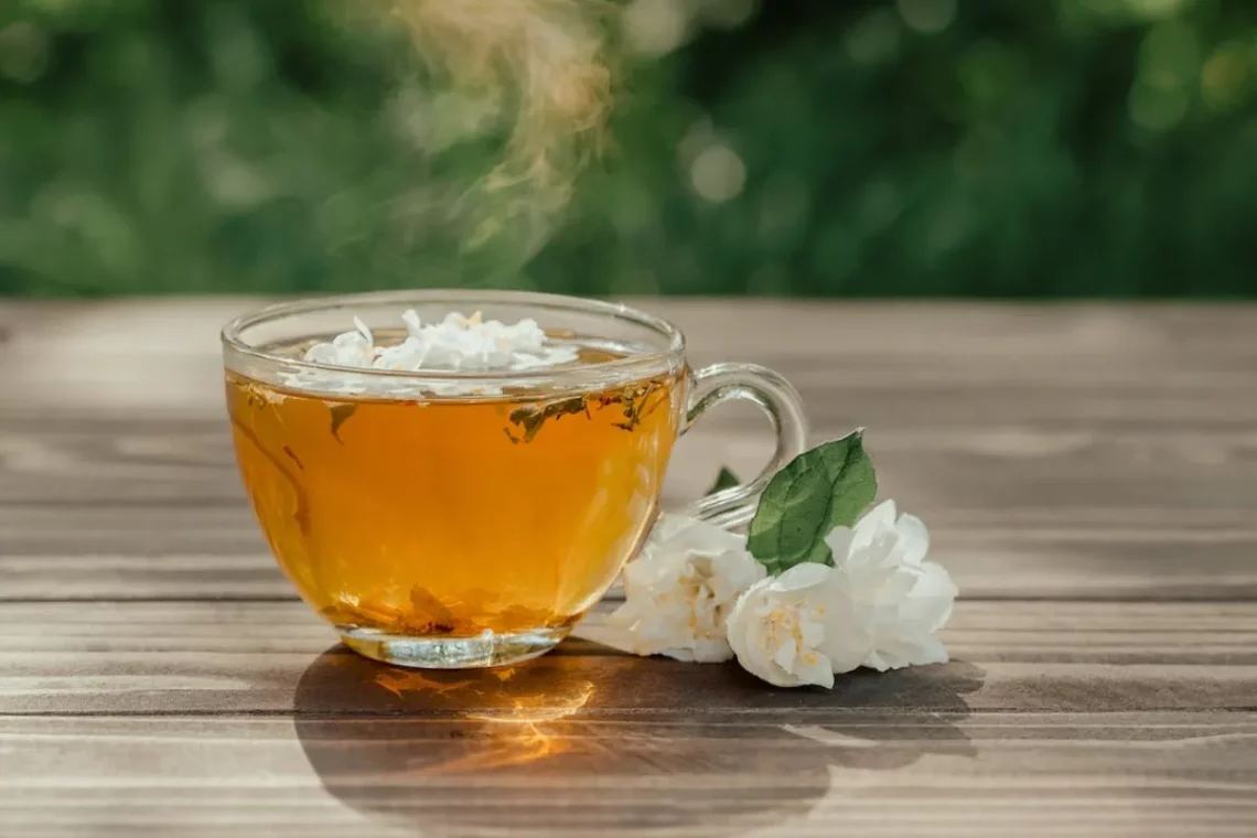 zielona herbata jaśminowa